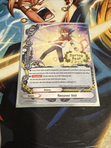 Buddyfight recover veil - buddyfight,
