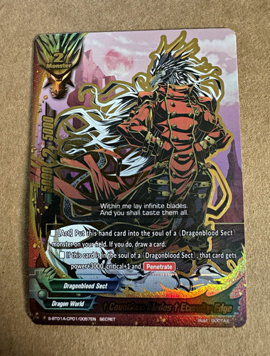 Buddyfight dragonblood sect - dragonblood,